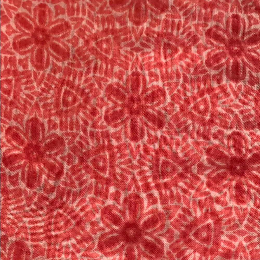 Pink scarf